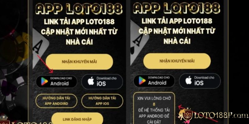 Tải app Loto188 cho điện thoại Android